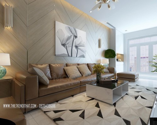  Mẫu thiết kế Sofa da 010